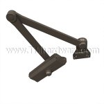 Norton 1600BC, Door Closer, Surface Closer, Regular, parallel or top jamb to 3" reveal, No Hold Open, Aluminum Painted Finish