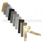 Deltana #PH35 Knife Pivot Hinge, Solid Brass, For Doors up to 35 LB