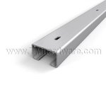 Hettich Grant 50E Box Track, Bi-part and Bi-fold Applications, 72" Length - QUICK SHIP