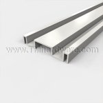 Pemko 2802BT Dual Bottom Guide Channel for Bypass Sliding Doors