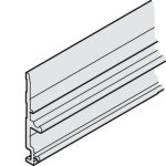 Hafele Mounting Rail, For Slido D-Line41 80X, Pre-drilled