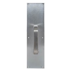 Trimco ¾ Round Heavy Duty Pull Plate, 5-1/2" and 8” CTC