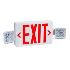 Topaz ESC/LED/RW/RC LED Indoor Luminaries Exit & Emergency Lighting, Emergency Combo Remote Capable