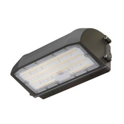 Topaz WPFC-75W-PCTS-BZ-PC LED Full Cutoff Wall Pack, Power & CCT Selectable, Bronze finish