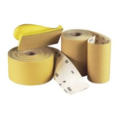 Hafele Abrasive Paper Roll, 4 1/2" Aluminum Oxide, PSA, 10 Yards