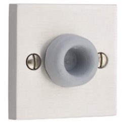 Emtek 2255 Door Wall Bumper with square rosette