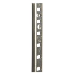 255 Series Pilaster Standards, KV, 5/8" x 3/16", 23 gauge, Aluminum, Model 255 AL 36
