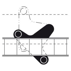 Hafele Ex-Cellent H, Shelf Support for 13/64" (5 mm) Diameter Hole, Zinc alloy, Nickel Plated