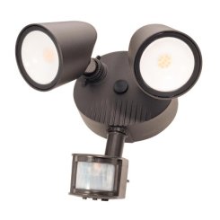 Topaz SL/24W/40K/MS LED Security Lights, 24W, 4000K CCT, Bronze finish