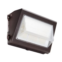 Topaz F-WPE/120W/50K/BZ/PC Economy LED Traditional Wall Pack 120W, 5000K CCT