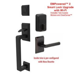 Emtek 4716AG Entry Set in Oil Rubbed Bronze Finish (US10B)