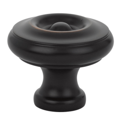 Emtek 86114 Waverly Knob- Polished Brass