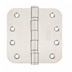 Emtek 9843432D Stainless Steel, Ball Bearing, 4" x 4", 5/8 Radius  Corner - PAIR