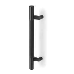 Rockwood RM7510 Knurled Series, Offset Pulls - Flat End, 1" Diameter