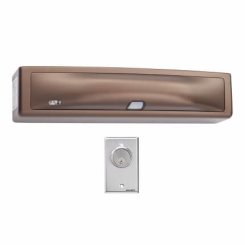 Securitron DEM680E EcoMag, Delayed Egress Magnalock, Electronic Lock, Satin Aluminum, Clear Anodized Finish