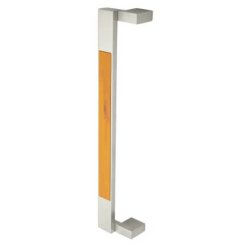 Rockwood RM4740 AccenTek - Solid Pull with Accents, OptiCoat™ Inlay, Offset Pull