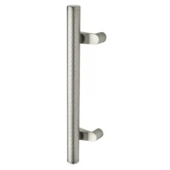 Rockwood RM3481 NeoMax - Post Mounted GripZones, Offset Pull with End Caps