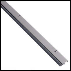 NGP 137S Door Gasket, .875" Aluminum Casing with .3125" Silicone Bulb Seal