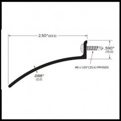 Exterior Door Rain Diverter