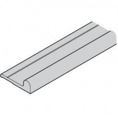 Hafele Bottom Single Running Track, For Slido Classic IF/VF, Screw Mounting, 98" or 137"