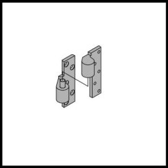 Ives 3/4" Offset Intermediate Pivot for Heavy Duty Doors up to 1,000 LB