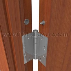 Deltana Door Mounted Security Hinge Pin, Steel / Aluminum