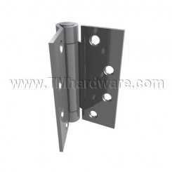 Hager 1257 Full Mortised, Reverse Action Spring, Steel Hinge