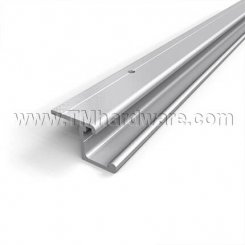 Hafele EKU Regal, Single Upper Running Track, Screw-In Mounting, 98" - 137" Length