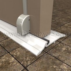 Pemko 179 Aluminum Threshold with Pile Brush Seal