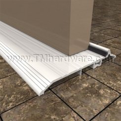 Pemko 255x226 Aluminum Latching Panic Exit Threshold with Vinyl Seal