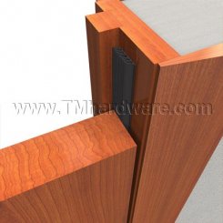 Black Silicone Weatherstrip with 6 Fins