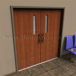 Rockwood #215 - 215L Tapered Door Pull, 16" - 28" OA