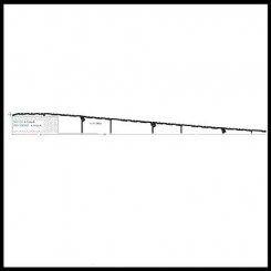 NGP RO150 Modular Ramp with 6" Top Plate, Aluminum 18" Width, 1.5" Offset