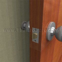 Rockwood #406 Wrought Wall Stop With Convex Bumper