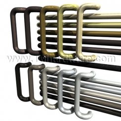 Rockwood Tubular RM251 - RM252 Offset Push / Pull Set with a 1.25" Diameter, Pull - up to 18" CTC, Push Bar - up to 36" CTC