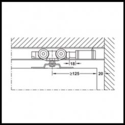 Hafele Slido Classic Stop Buffer
