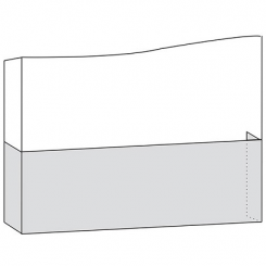 Rockwood Two Sided Angled Kick Plate KB1151