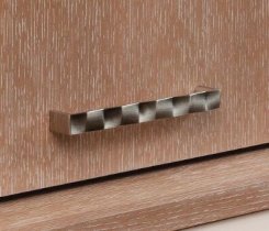 Hafele Aztec Collection Cabinet Pull, 6.25" CTC Length / 160 mm