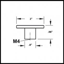 Hafele Fusion Collection Knob