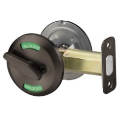 Yale D292 Occupancy Indicator Deadbolt, Thumbturn with Indicator, Grade 2, Satin Chrome Finish