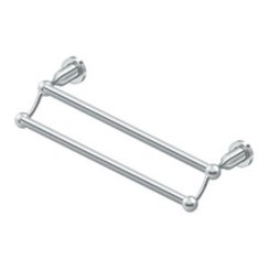 Deltana BBN Series, Zinc/Aluminum , Double Towel Bar Satin Nickel (US15) Finished