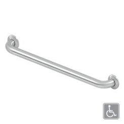 Deltana Stainless Steel Grab Bars, Concealed Screw Satin Stainless Steel (US32D) Finished