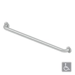 Deltana Stainless Steel Grab Bars, Concealed Screw Satin Stainless Steel (US32D) Finished