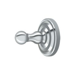 Deltana R Bath Series Solid Brass Single Robe Hook Oil-Rubbed Bronze (US10B) Finished