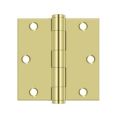 Deltana DTS35HD, Plain Bearing, Paint Black (US1B), Full Mortise