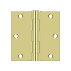 Deltana DTS35-R, Plain Bearing, Paint Black (US1B), Full Mortise