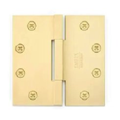 Emtek #96313Solid Brass 3.5" x 3.5" Hinge, US7 Finish
