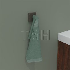Emtek 2308 Sandcast Bronze Single Hook with #6 Rosette