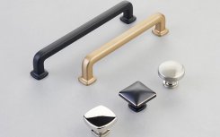 Emtek Timeless Classic #86640 Westridge Appliance Pull, 12” CTC, Thru-Bolt Mounting
