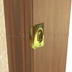 Ives 335 Roller Catch in Polished Brass Finish (US3)